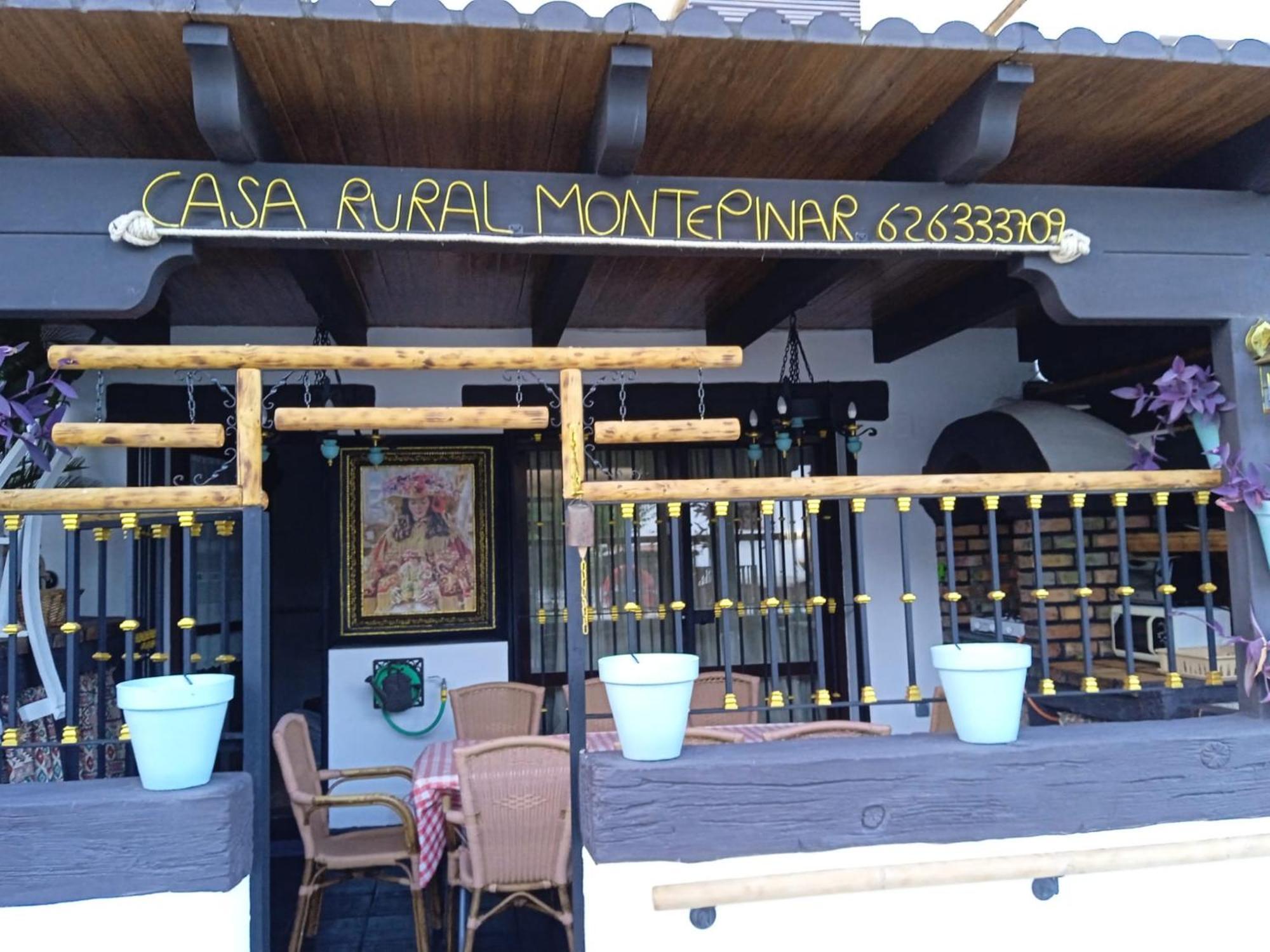 אל בוסקה Casa Rural Montepinar מראה חיצוני תמונה